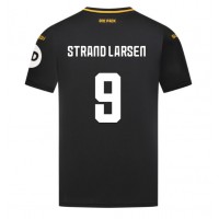 Echipament fotbal Wolves Jorgen Strand Larsen #9 Tricou Deplasare 2024-25 maneca scurta